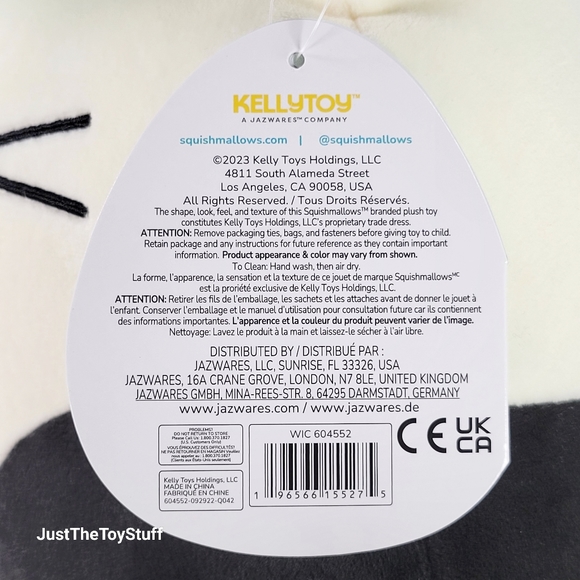 Squishmallow Cam the Cat 11" w/ Sun Visor UltraSoft Stuffed Animal Toy Plush NWT - Picture 6 of 6